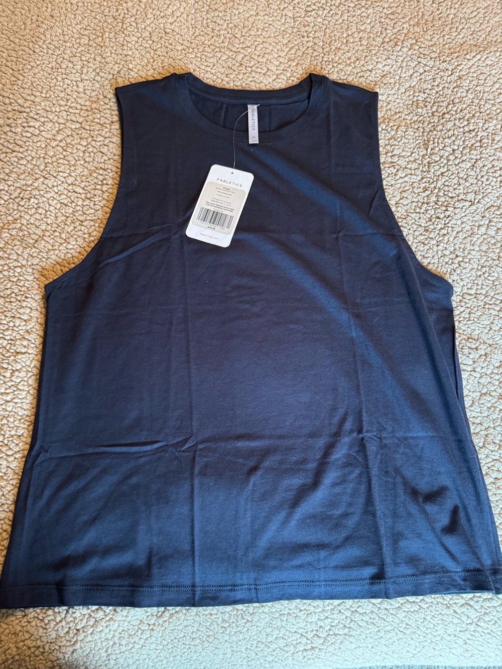 Fabletics Black Micah Muscle Tank